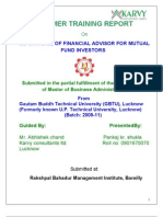 1 Important of Financial Advisor For Mutual Fund Investors Karvy Final