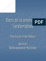 Efecto de Los Armónicos en Transformadores