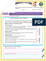 Actividad #11 Planificamos Acciones de Prevencion de Efectos de Los Fenomenos Naturales.