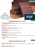 THE Banking Regulatio N ACT, 1949