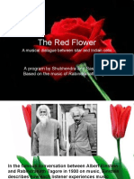 The Red Flower: A Program by Shubhendra and Saskia Rao Based On The Music of Rabindranath Tagore