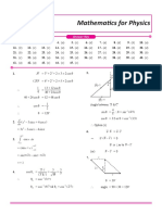 CTN Mathematics For Physics - Solutions