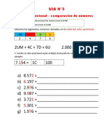 Números Valor Posicional y Comparar Números GUIA 3