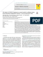 The Impact of COVID 19 Pandemic On Mental Health Amp Wel 2020 Journal of A