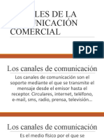 Canales de La Comunicación Comercial