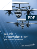 Lockheed Martin Brochure of ALQ 217 Electronic Warfare Aircraft