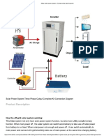 50kw Solar Power System, 3 Phase Solar Panel System