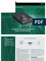 Connect A Current Loop Device To An RS-232 Device