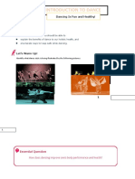 Introduction To Dance: Lesson 2