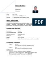 Curriculum Vitae Raphael San Miguel