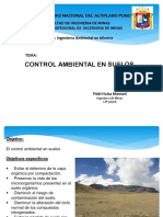 Control Ambiental en Suelos