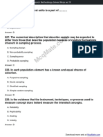 Research Methodology Solved Mcqs Set 10