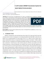 Design and Analysis of 1.28 Terabit/s DWDM Transmission System