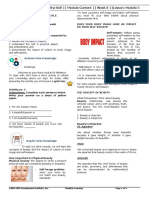 GE 111: Understanding The Self - Module Content - Week 8 - Lesson: Module 3