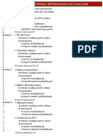 Course Syllabus and Policies - NSTP100 Schedule and Lesson Guide 04AUG2021