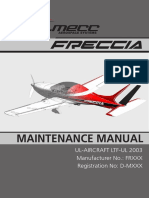 Maintenance Manual: Ul-Aircraft Ltf-Ul 2003 Manufacturer No.: FRXXX Registration No: D-MXXX