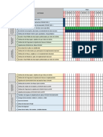 Cronograma de Actividades Del Proceso Serums 2021-I: Mayo D L M M J V S D L M M J V S D L M M J V