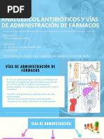 Vías de Administración de Fármacos