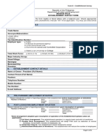 BLE Mission Race LMI Establishment Survey Form 20210607