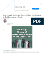 How To Apply Kohlberg's Theory of Moral Development in The Classroom As A Teacher - Owlcation