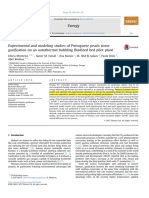 Experimental and Modeling Studies of Portuguese Peach Stone Gasification On An Autothermal Bubbling Fluidized Bed Pilot Plant