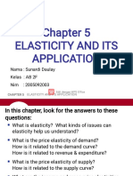 Elasticity and Its Application - Sunardi Daulay - 2005092003