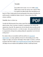 The Optimal Rate of Growth: A Fairly Narrow Window