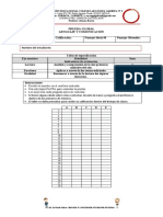 Prueba Global Primero I Semestre