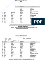 April 2011 Criminologists Board Exam Room Assignments - Manila