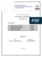 Demo E-Learning System Graduation Project Documentation