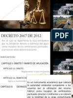 Decreto 2667 de 2012