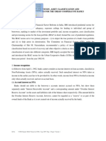 Income Recognition, Asset Classification and Provisioning Norms For The Urban Cooperat Ive Banks