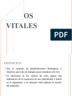 Signos Vitales - Prmeros Auxilios