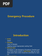 Section 3 (Emergency Procedures)