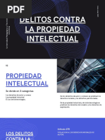 Delitos Contra La Propiedad Intelectual