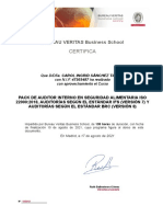 BUREAU VERITAS Business School: Certifica