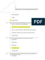 Monetary Policy Worksheet