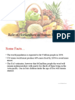 Role of Horticulture in Human Nutrition