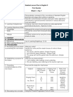 Detailed Lesson Plan in English 5 First Quarter Week 2 - Day 1 I. Objectives