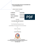 DESIGN MODIFICATION OF BLENDED WINGLET FOR IMPROVED FLIGHT PERFORMANCE (Autosaved) - 4