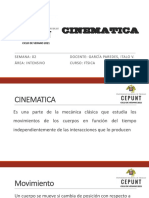 SESIÓN 02 - Cinematica