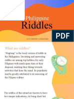 Presentation No. 2 - Riddles