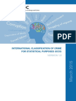 ICCS - English - 2016 - Web - CLASSIFICATION OF CRIME