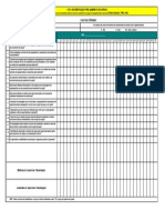 Checklist de Içamento de Carga Com Talha Manual.