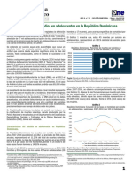 Mortalidad Por Suicidios en Adolescentes en La República Dominicana