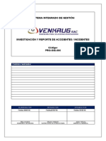 PRO-SIG-006 Investigación y Reporte de Accientes Incidentes