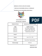 Informe 1 Estudio Del Trabajo