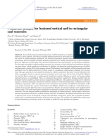 Production Analysis For Fractured Vertical Well in Rectangular Coal Reservoirs