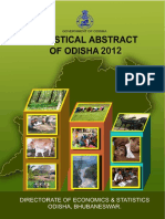 Statistical Abstract of Odisha 2012