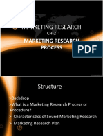 Marketing Research Process CH 2